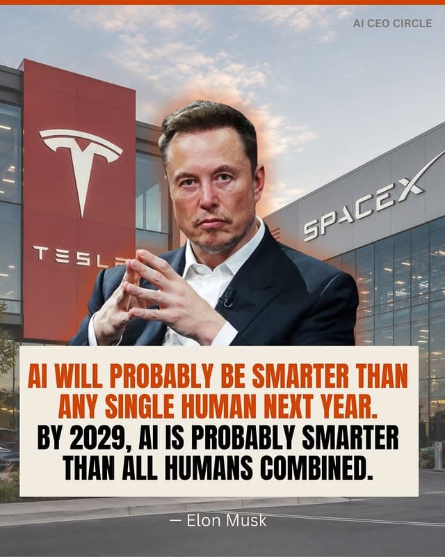 Elon Musk on AI Timeline